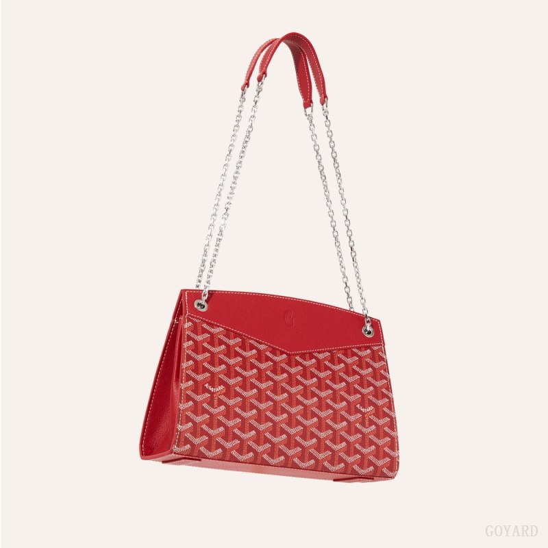 Goyard Rouette Structuré PM Bag Skulderveske Rød | GY-BFW2383