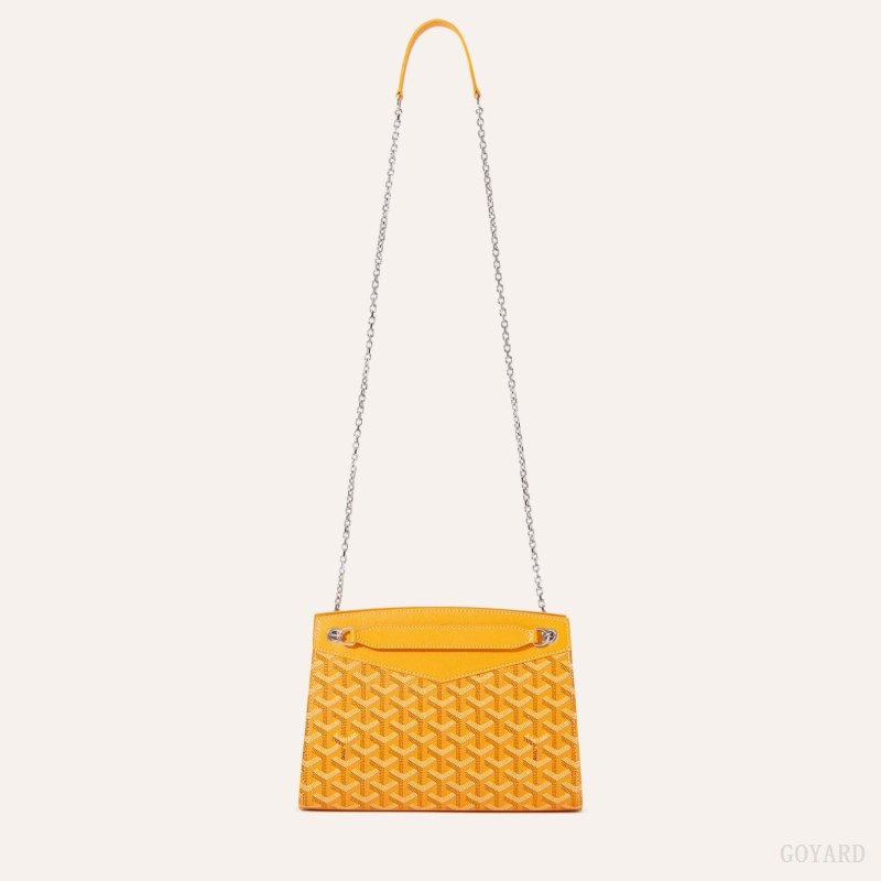 Goyard Rouette Structuré PM Bag Skulderveske Gul | GY-PZN2424