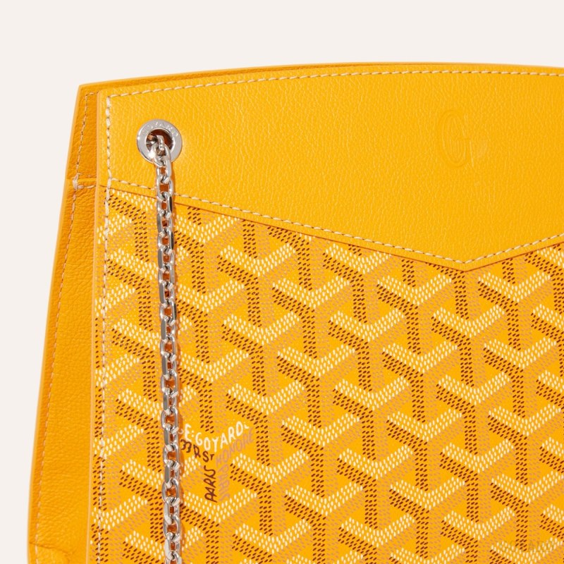Goyard Rouette Structuré PM Bag Skulderveske Gul | GY-PZN2424
