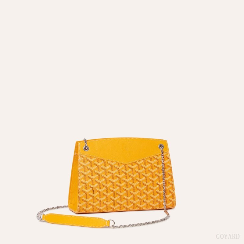 Goyard Rouette Structuré PM Bag Skulderveske Gul | GY-PZN2424