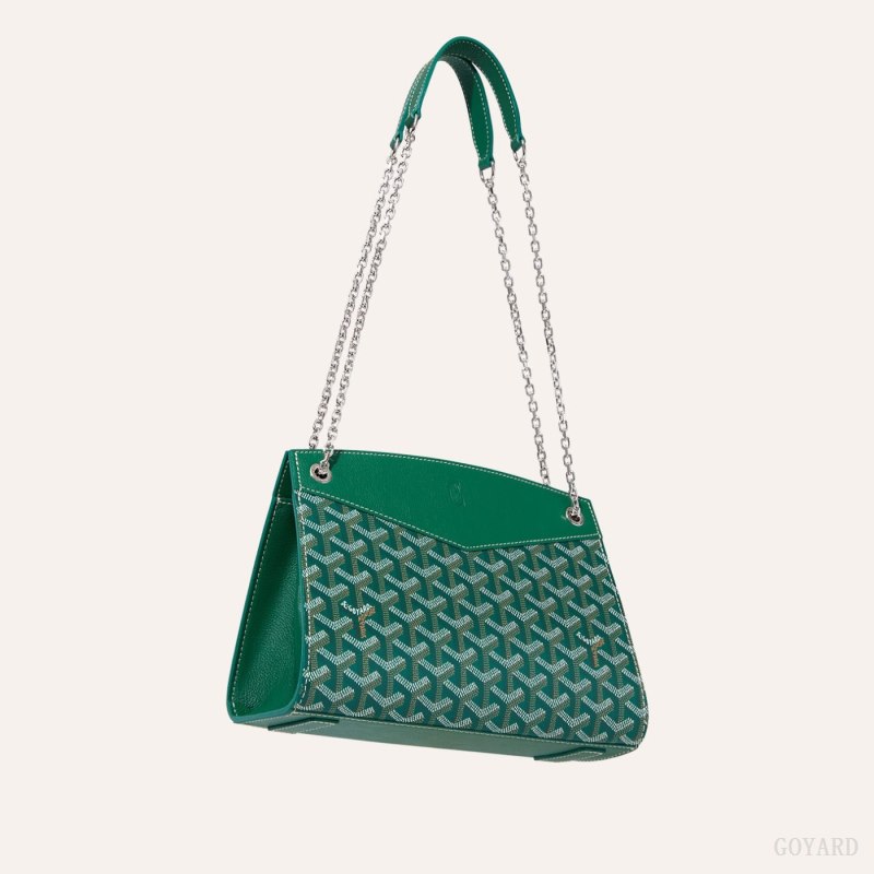Goyard Rouette Structuré PM Bag Skulderveske Grønn | GY-VKW3829