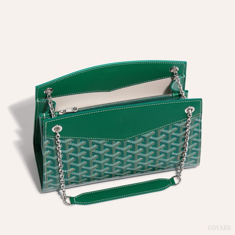 Goyard Rouette Structuré PM Bag Skulderveske Grønn | GY-VKW3829