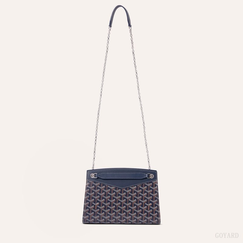 Goyard Rouette Structuré PM Bag Skulderveske Marineblå Blå | GY-TTG2101