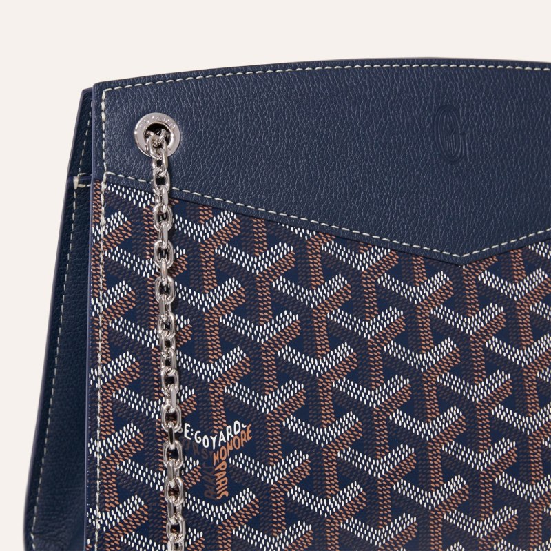 Goyard Rouette Structuré PM Bag Skulderveske Marineblå Blå | GY-TTG2101