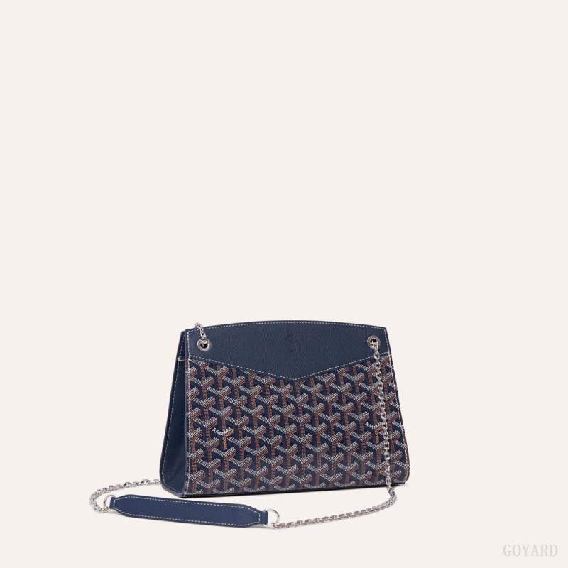 Goyard Rouette Structuré PM Bag Skulderveske Marineblå Blå | GY-TTG2101