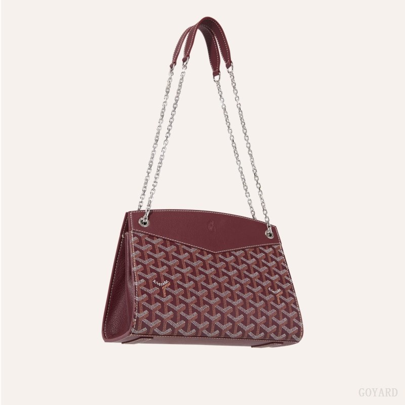 Goyard Rouette Structuré PM Bag Skulderveske Burgunder | GY-ZJE5918