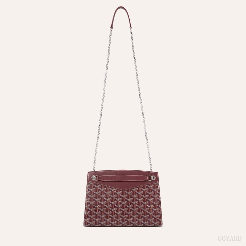 Goyard Rouette Structuré PM Bag Skulderveske Burgunder | GY-ZJE5918