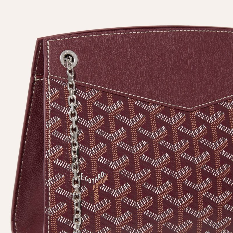 Goyard Rouette Structuré PM Bag Skulderveske Burgunder | GY-ZJE5918