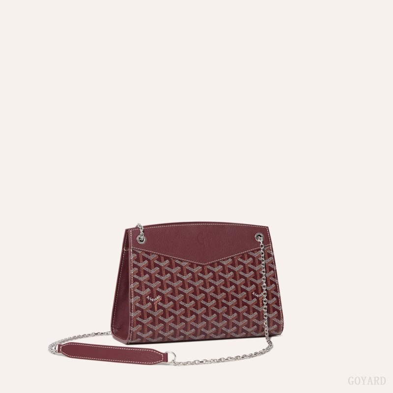 Goyard Rouette Structuré PM Bag Skulderveske Burgunder | GY-ZJE5918