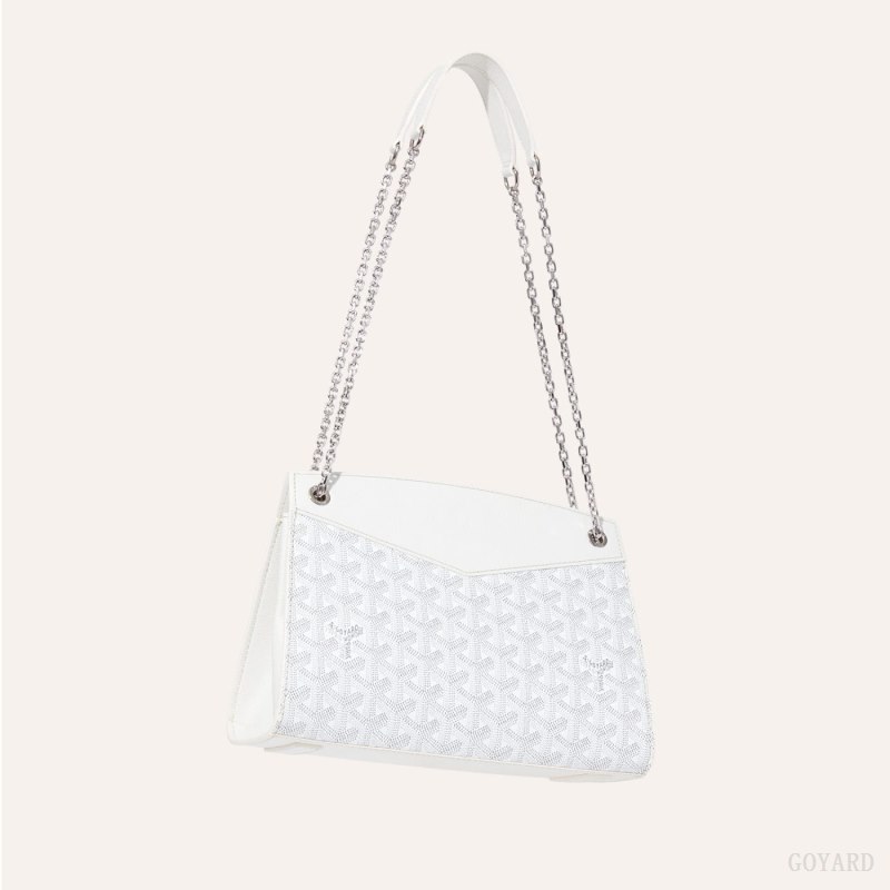 Goyard Rouette Structuré PM Bag Skulderveske Hvite | GY-YXO9611