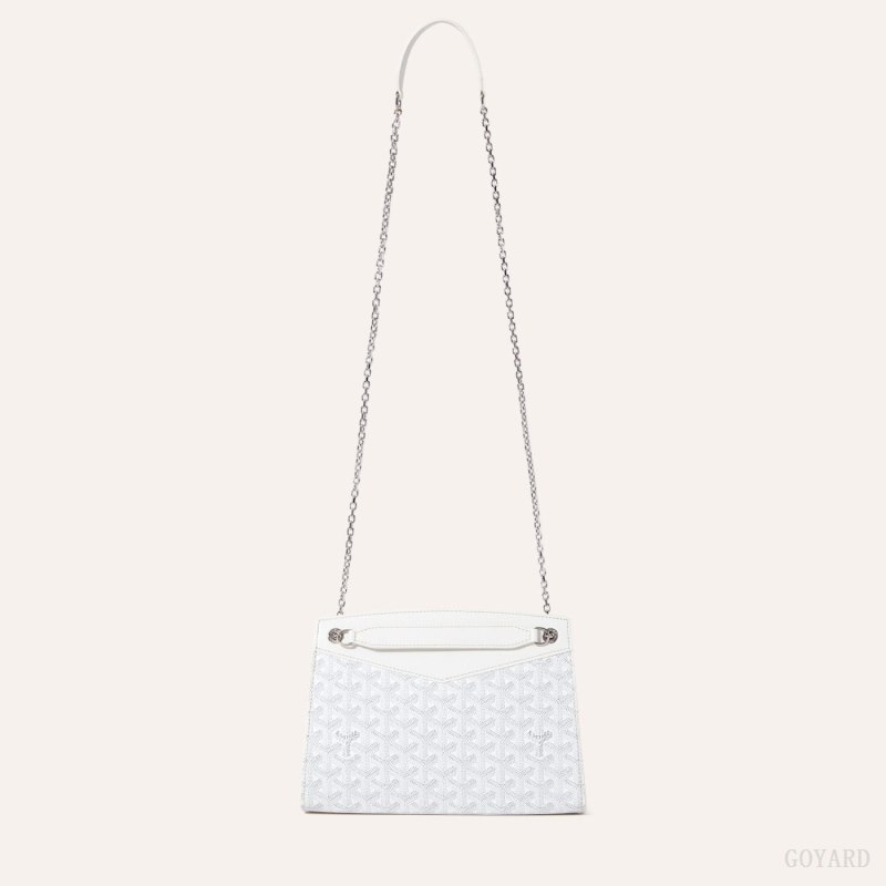 Goyard Rouette Structuré PM Bag Skulderveske Hvite | GY-YXO9611