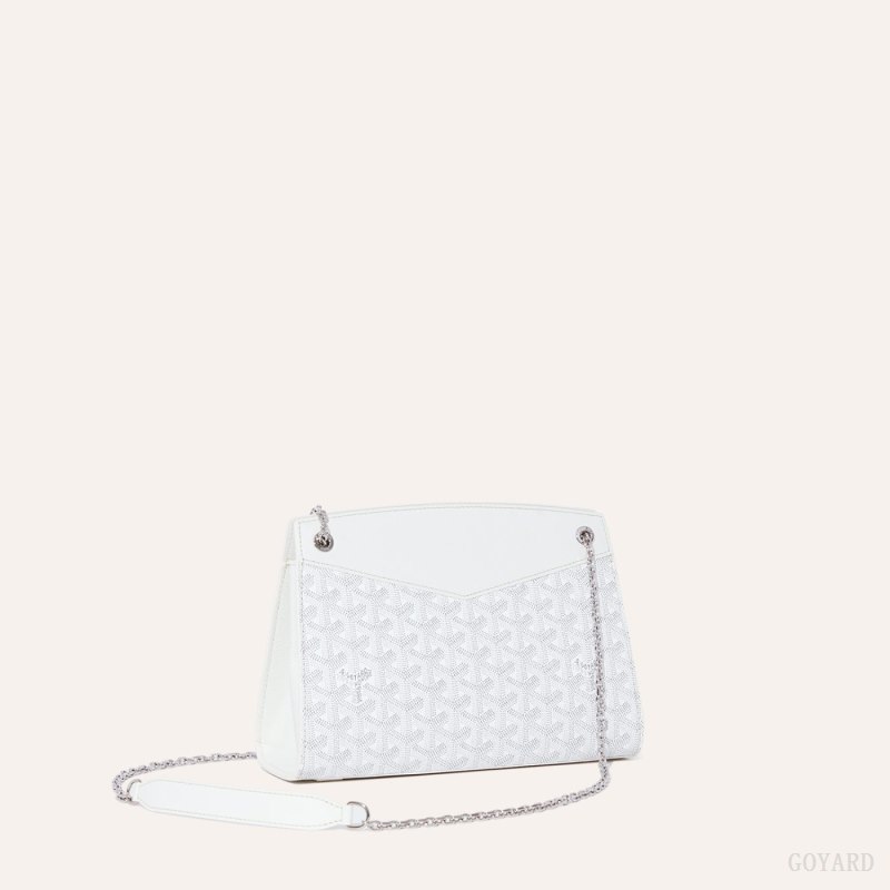 Goyard Rouette Structuré PM Bag Skulderveske Hvite | GY-YXO9611