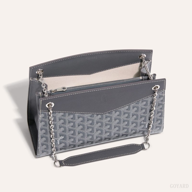 Goyard Rouette Structuré PM Bag Skulderveske Grå | GY-HWB0451