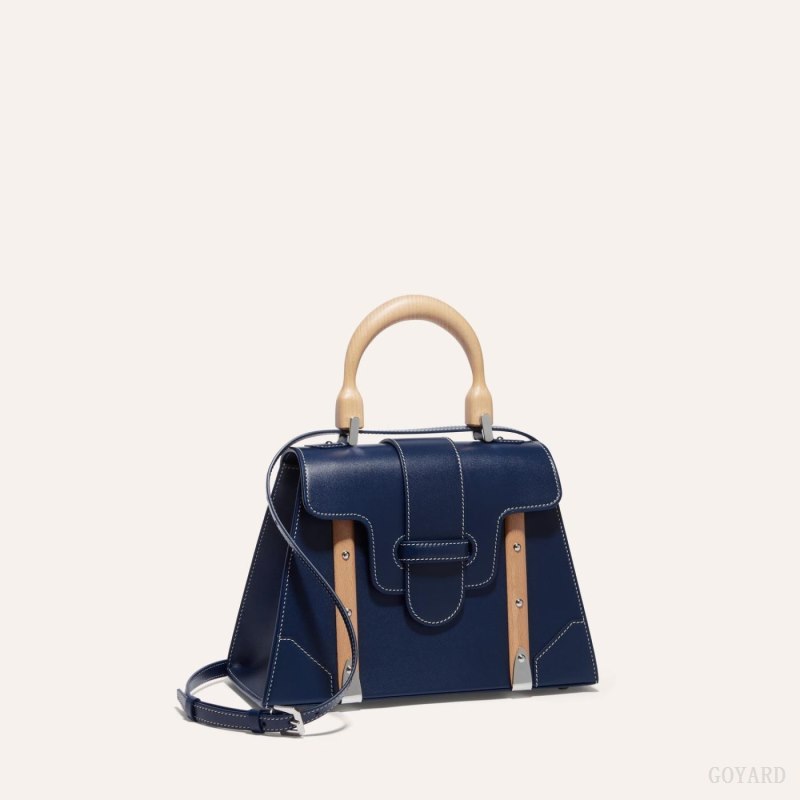 Goyard SAÏGON PM BAG Vesker Marineblå Blå | GY-NSS4273