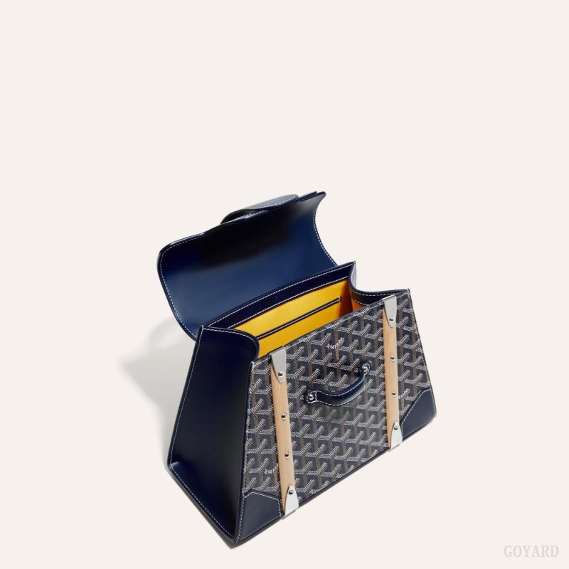 Goyard SAÏGON PM BAG Vesker Marineblå Blå | GY-OLO3380