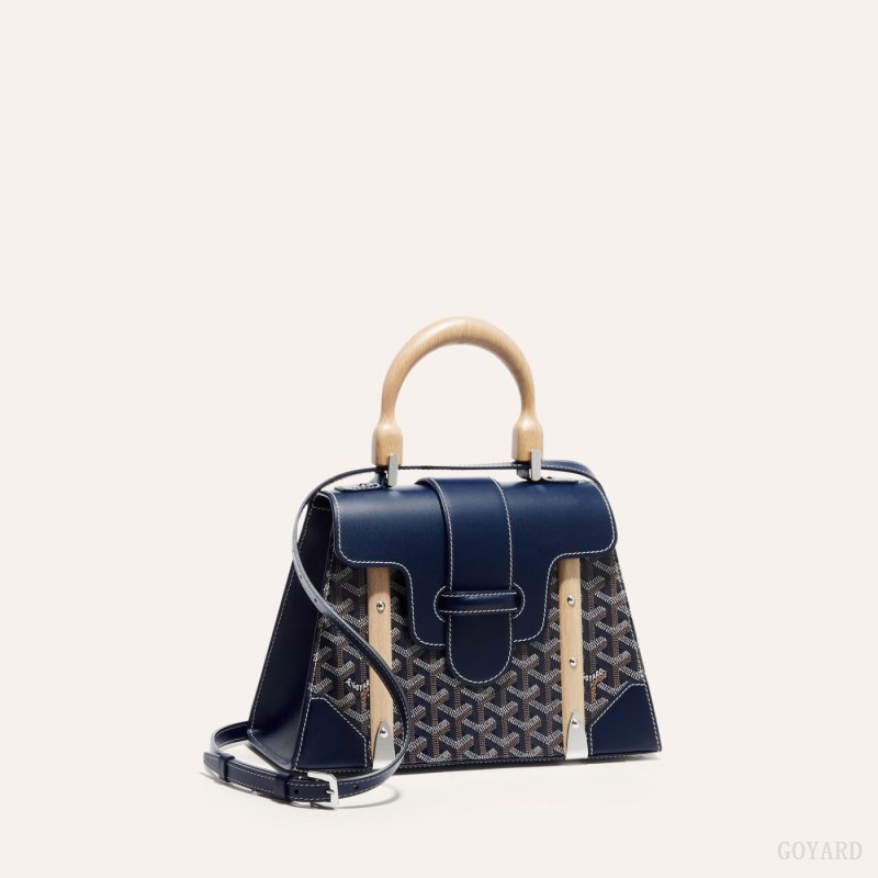 Goyard SAÏGON PM BAG Vesker Marineblå Blå | GY-OLO3380