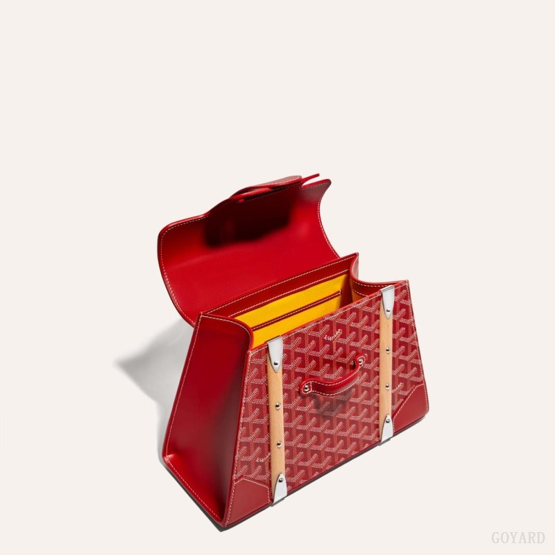 Goyard SAÏGON PM BAG Vesker Rød | GY-DHT5411