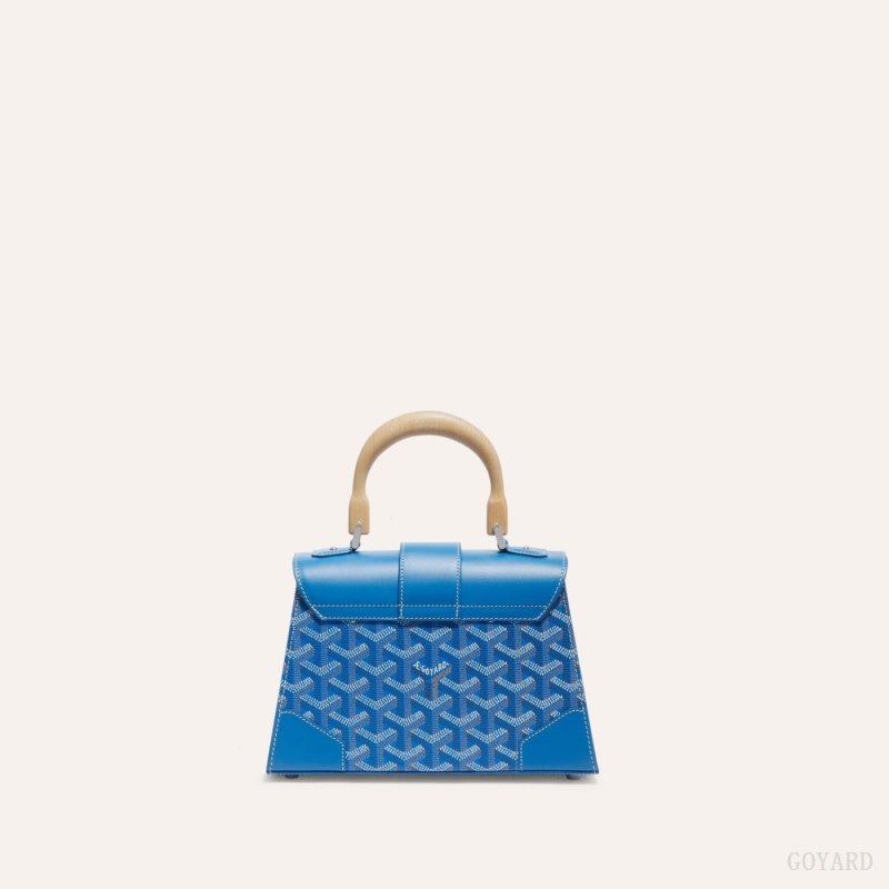 Goyard SAÏGON STRUCTURE MINI BAG Vesker Blå | GY-MTQ5443