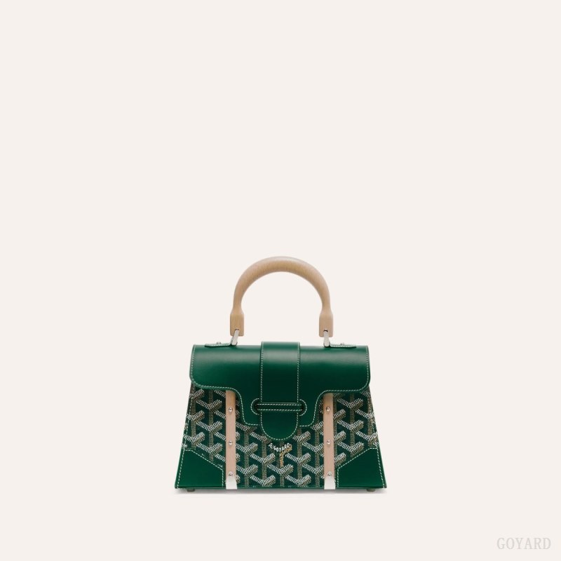 Goyard SAÏGON STRUCTURE MINI BAG Vesker Grønn | GY-QLB9565