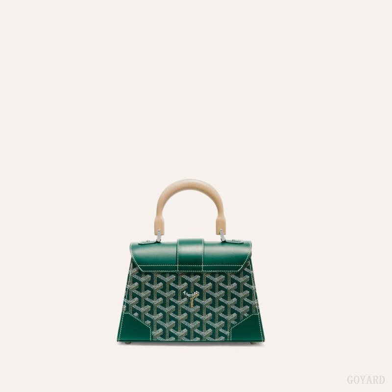 Goyard SAÏGON STRUCTURE MINI BAG Vesker Grønn | GY-QLB9565