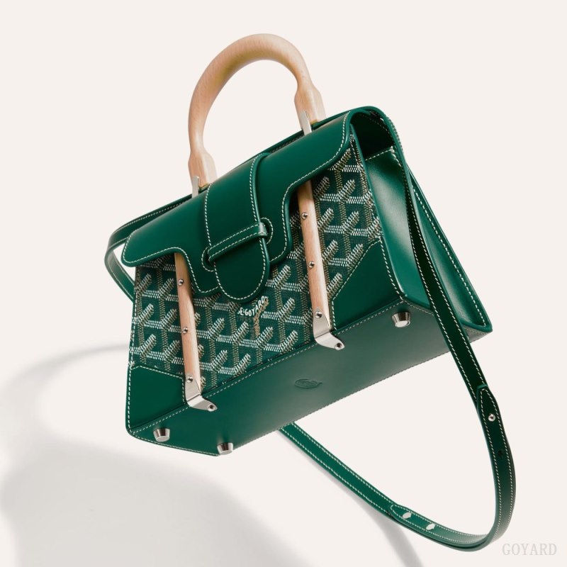 Goyard SAÏGON STRUCTURE MINI BAG Vesker Grønn | GY-QLB9565