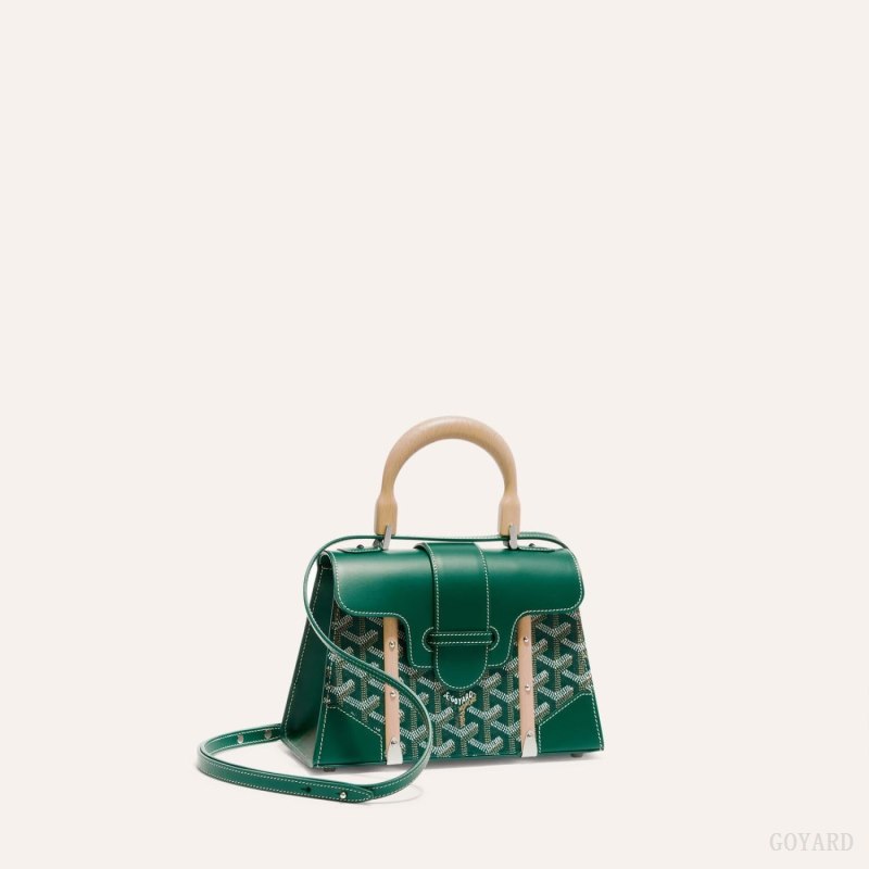 Goyard SAÏGON STRUCTURE MINI BAG Vesker Grønn | GY-QLB9565