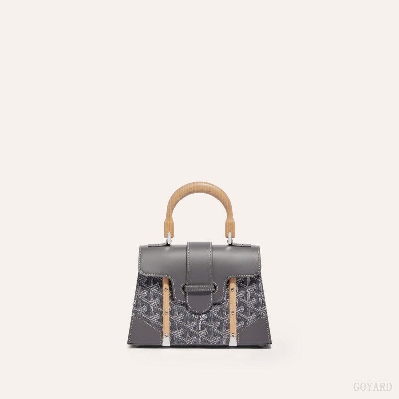 Goyard SAÏGON STRUCTURE MINI BAG Vesker Grå | GY-NCR7872