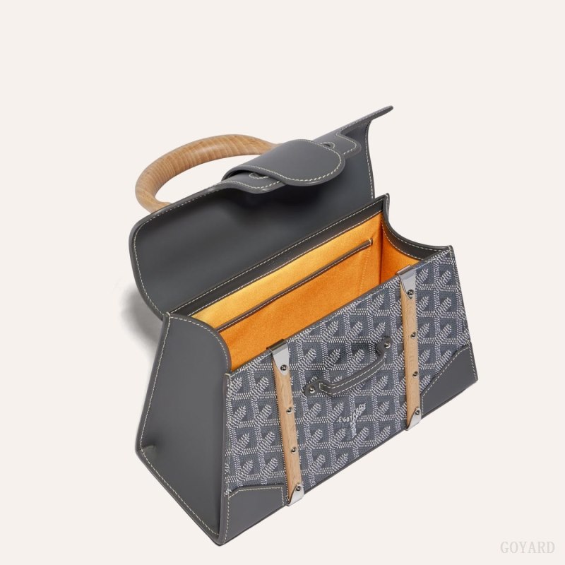Goyard SAÏGON STRUCTURE MINI BAG Vesker Grå | GY-NCR7872