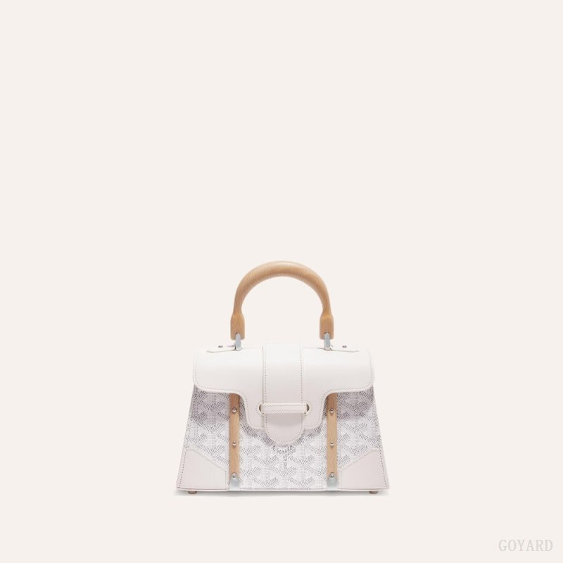 Goyard SAÏGON STRUCTURE MINI BAG Vesker Hvite | GY-CPQ3201
