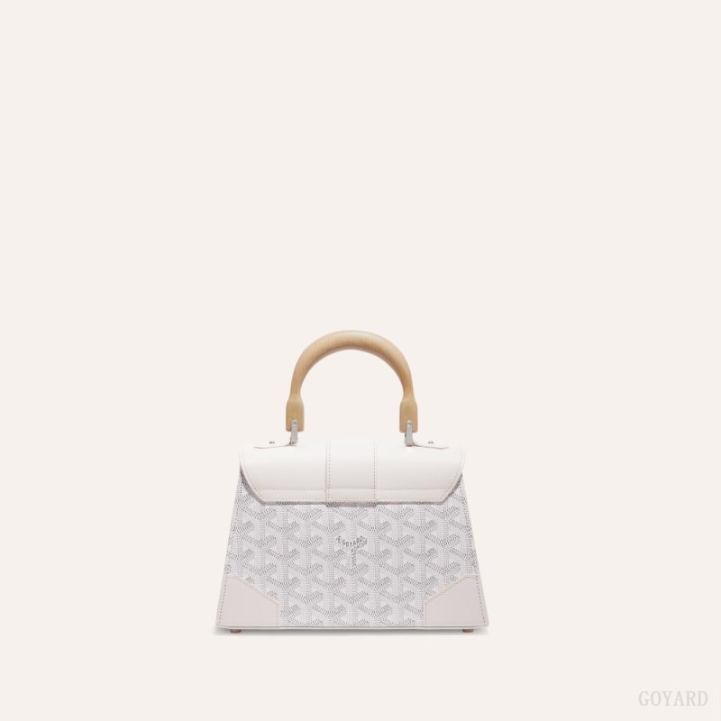 Goyard SAÏGON STRUCTURE MINI BAG Vesker Hvite | GY-CPQ3201