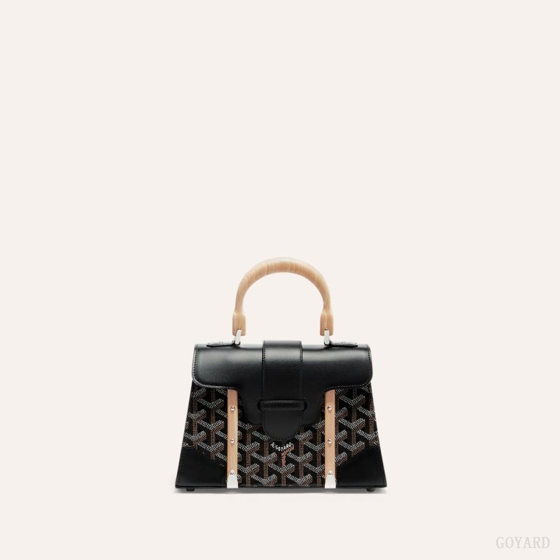 Goyard SAÏGON STRUCTURE MINI BAG Vesker Svarte | GY-TBJ1968