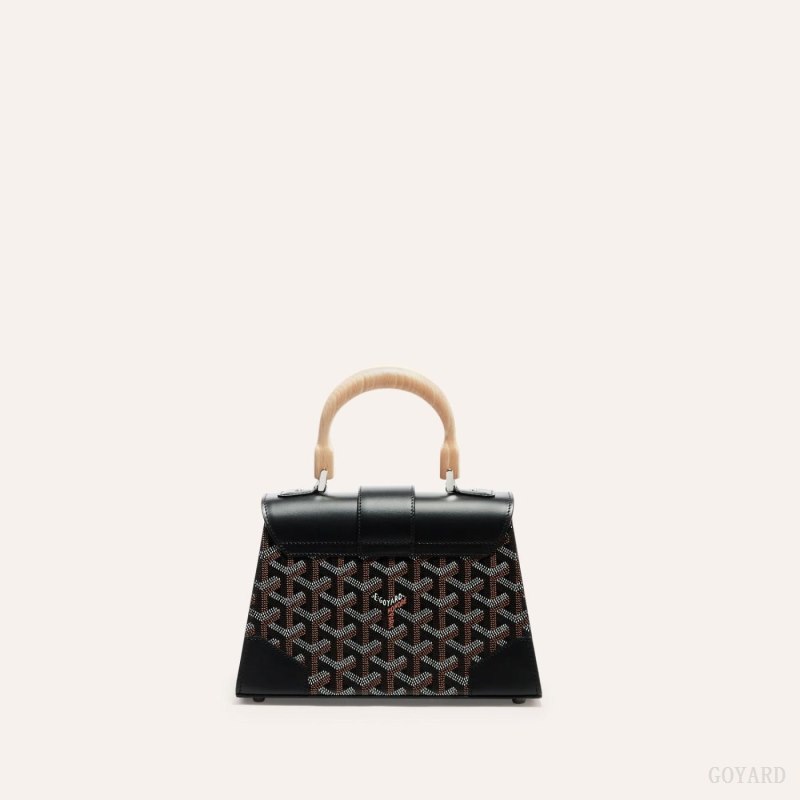 Goyard SAÏGON STRUCTURE MINI BAG Vesker Svarte | GY-TBJ1968