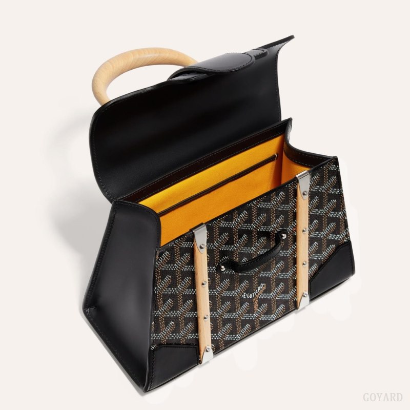 Goyard SAÏGON STRUCTURE MINI BAG Vesker Svarte | GY-TBJ1968