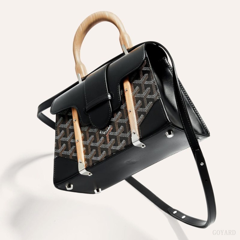 Goyard SAÏGON STRUCTURE MINI BAG Vesker Svarte | GY-TBJ1968
