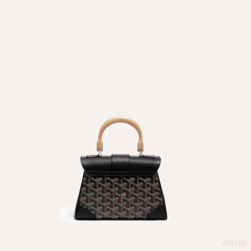 Goyard SAIGON SOUPLE MINI BAG Mini Vesker Svarte | GY-QCN7622