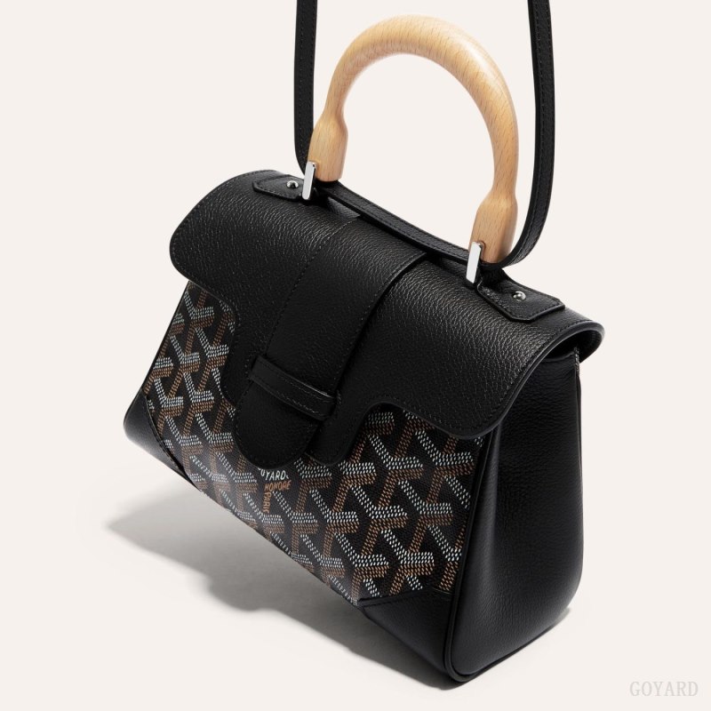 Goyard SAIGON SOUPLE MINI BAG Mini Vesker Svarte | GY-QCN7622