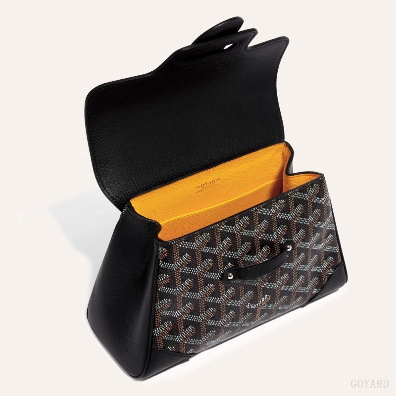Goyard SAIGON SOUPLE MINI BAG Mini Vesker Svarte | GY-QCN7622
