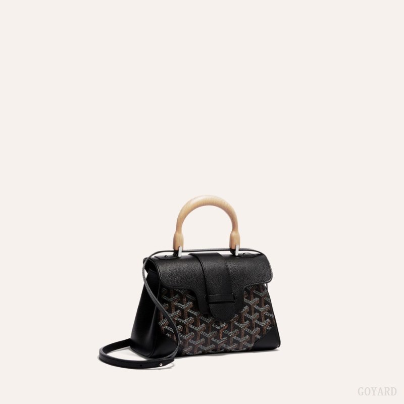 Goyard SAIGON SOUPLE MINI BAG Mini Vesker Svarte | GY-QCN7622