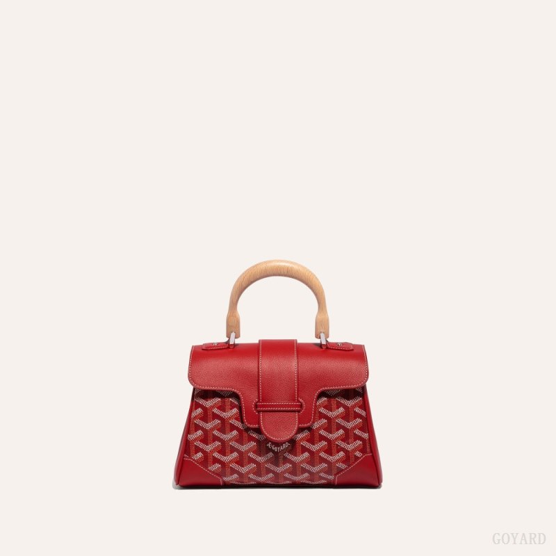 Goyard SAIGON SOUPLE MINI BAG Mini Vesker Rød | GY-VIW4890