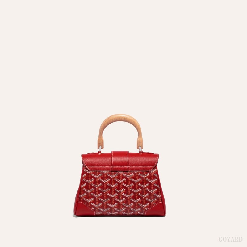 Goyard SAIGON SOUPLE MINI BAG Mini Vesker Rød | GY-VIW4890