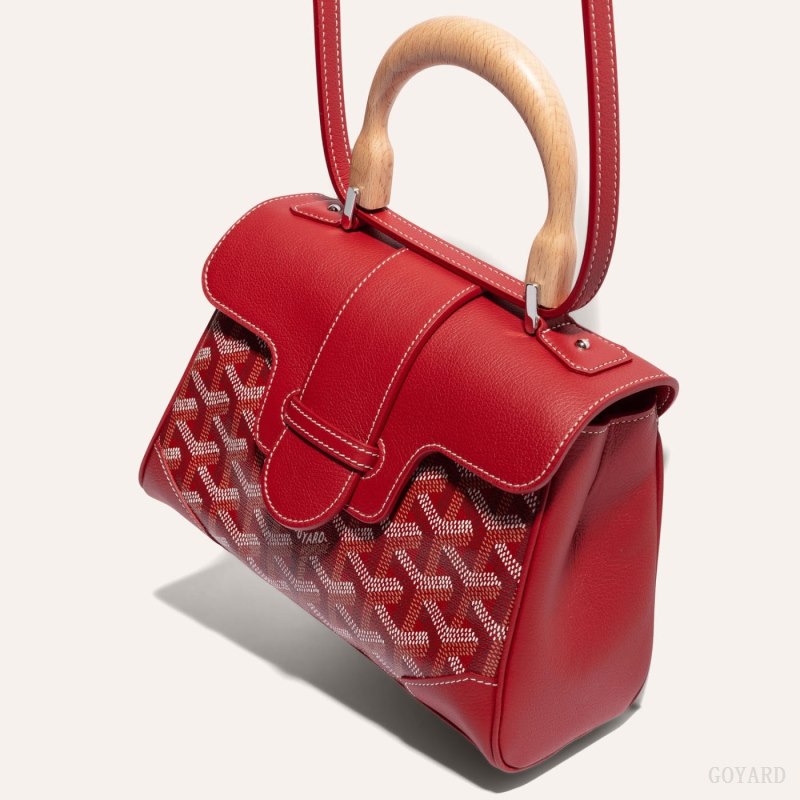 Goyard SAIGON SOUPLE MINI BAG Mini Vesker Rød | GY-VIW4890