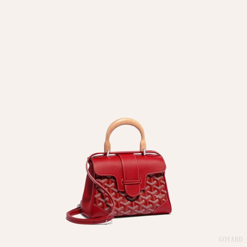 Goyard SAIGON SOUPLE MINI BAG Mini Vesker Rød | GY-VIW4890