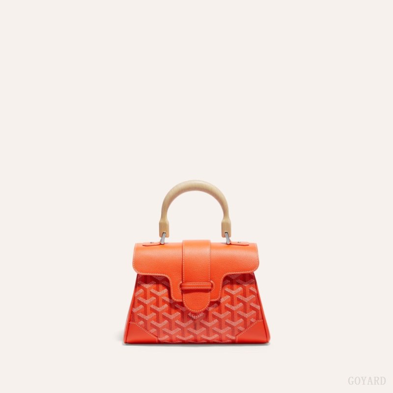 Goyard SAIGON SOUPLE MINI BAG Mini Vesker Oransje | GY-TFC9827