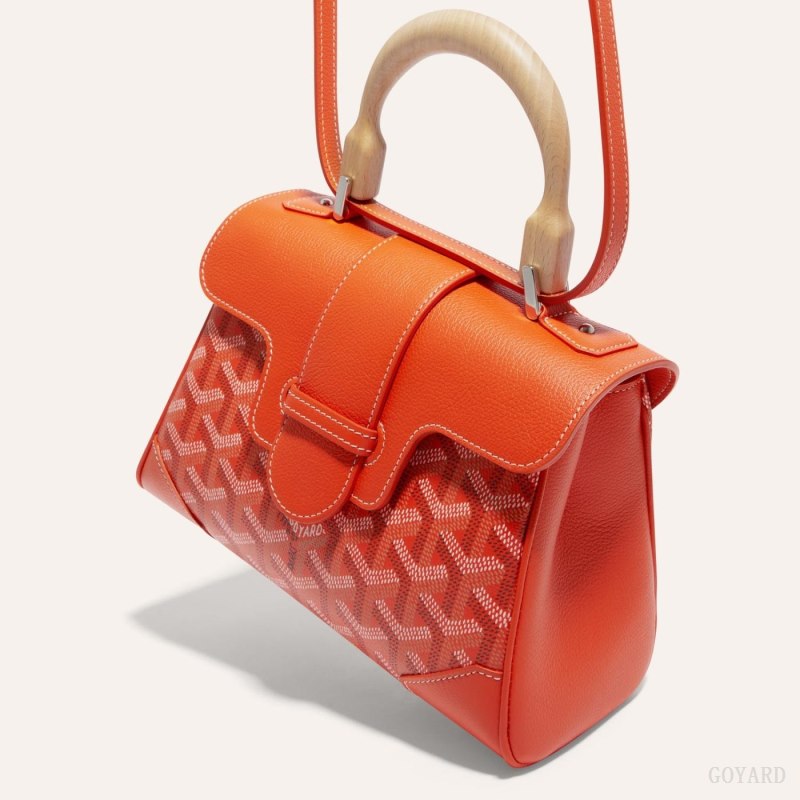 Goyard SAIGON SOUPLE MINI BAG Mini Vesker Oransje | GY-TFC9827