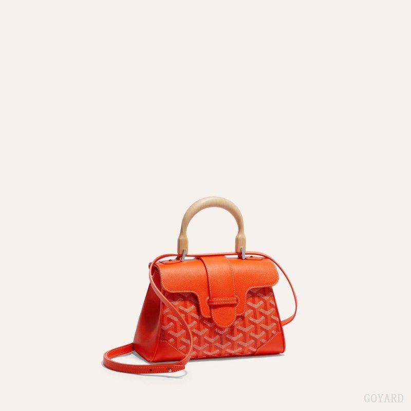 Goyard SAIGON SOUPLE MINI BAG Mini Vesker Oransje | GY-TFC9827