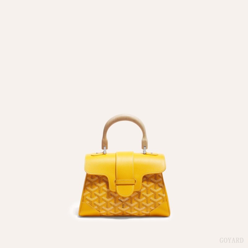 Goyard SAIGON SOUPLE MINI BAG Mini Vesker Gul | GY-AJW1934
