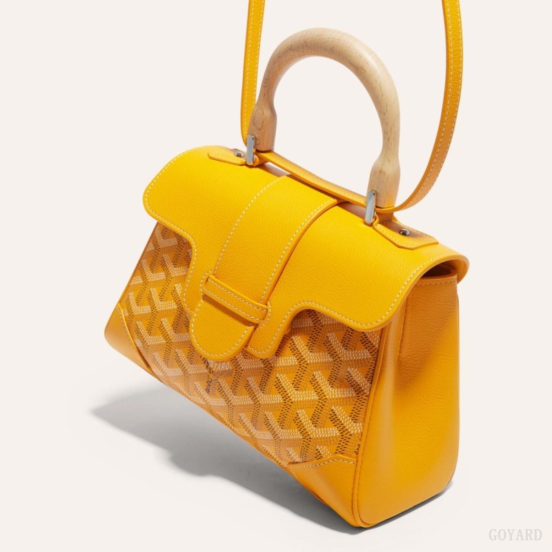 Goyard SAIGON SOUPLE MINI BAG Mini Vesker Gul | GY-AJW1934