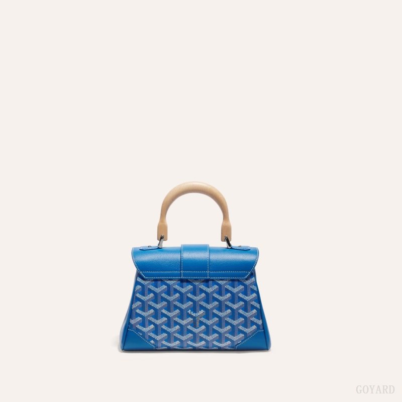 Goyard SAIGON SOUPLE MINI BAG Mini Vesker Blå | GY-DGW0560