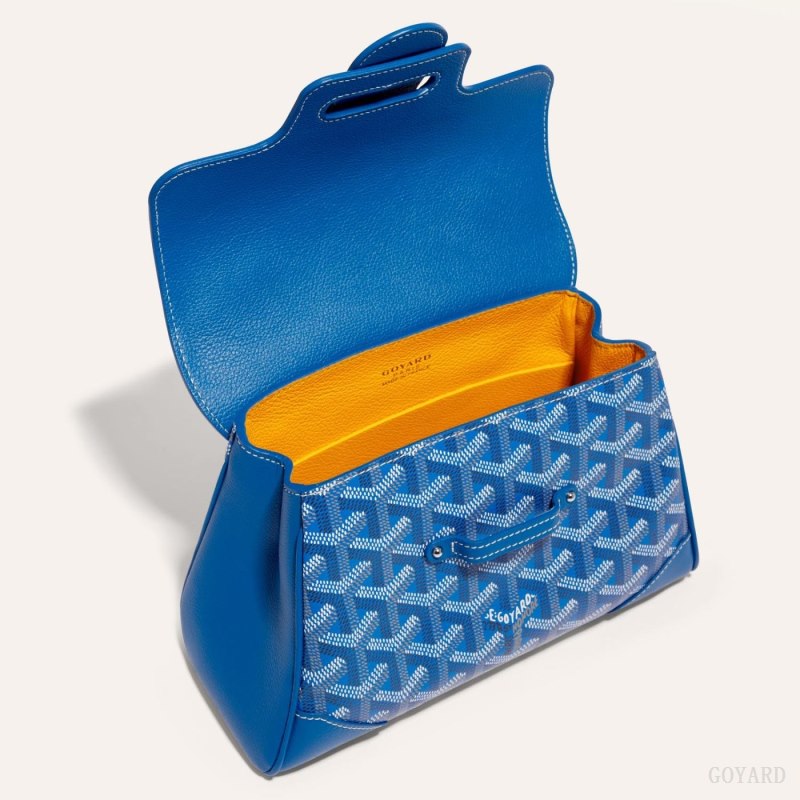 Goyard SAIGON SOUPLE MINI BAG Mini Vesker Blå | GY-DGW0560