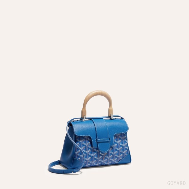 Goyard SAIGON SOUPLE MINI BAG Mini Vesker Blå | GY-DGW0560